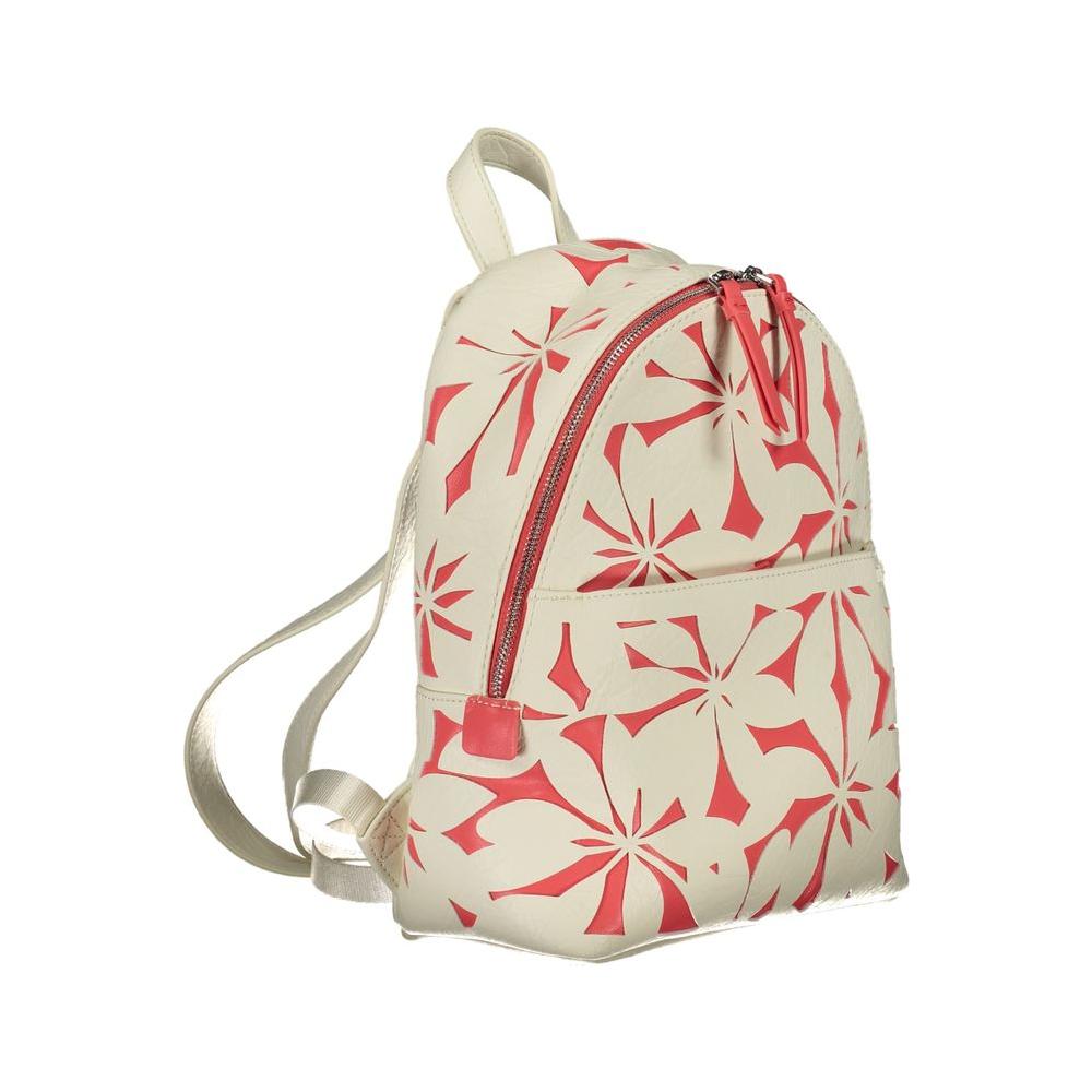 White Polyethylene Backpack