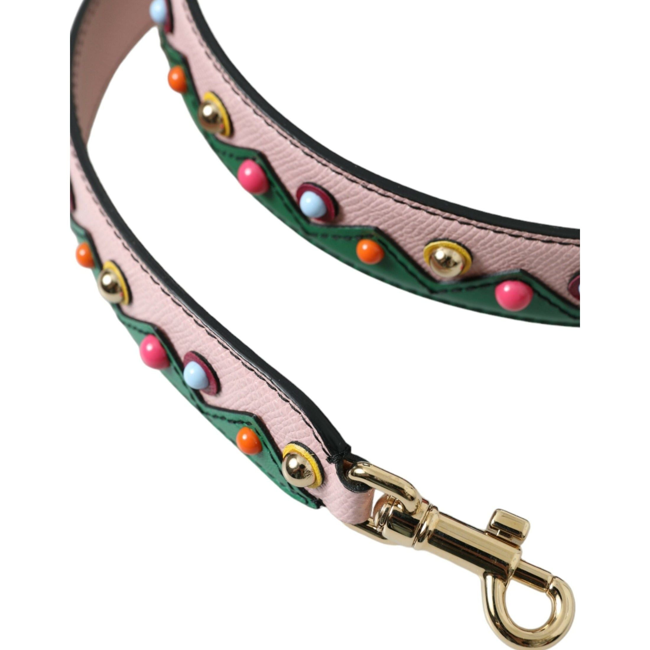 Pink Leather Handbag Accessory Shoulder Strap