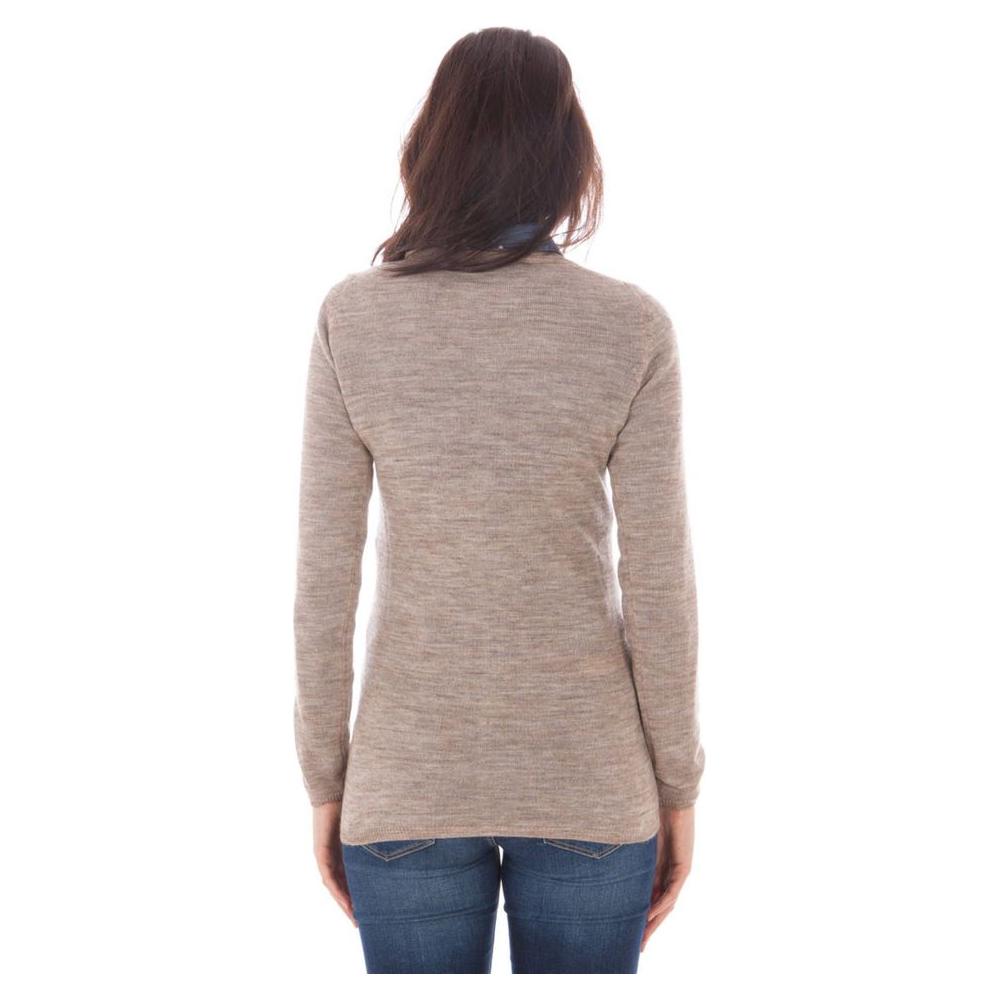 Beige Wool Sweater