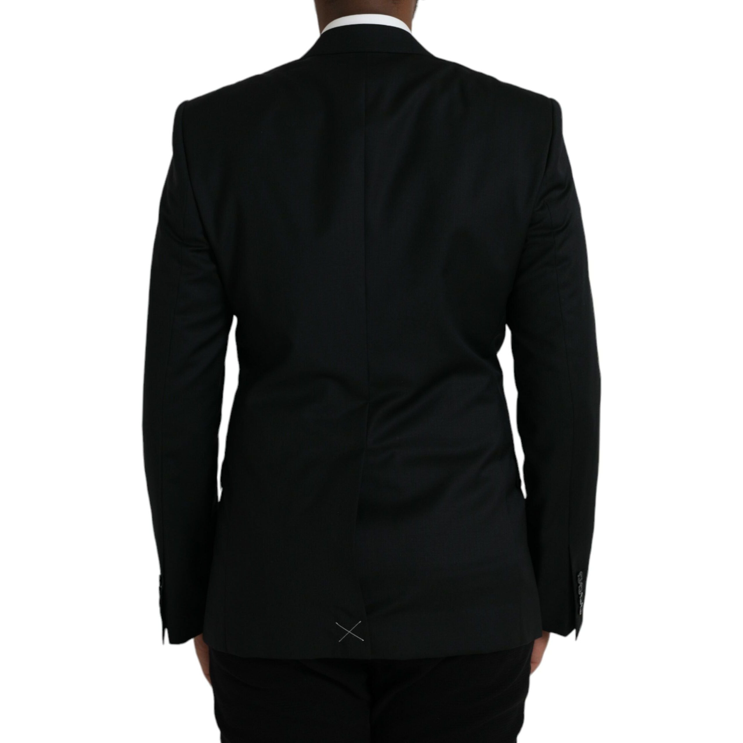 Black Wool MARTINI Single Breasted Blazer