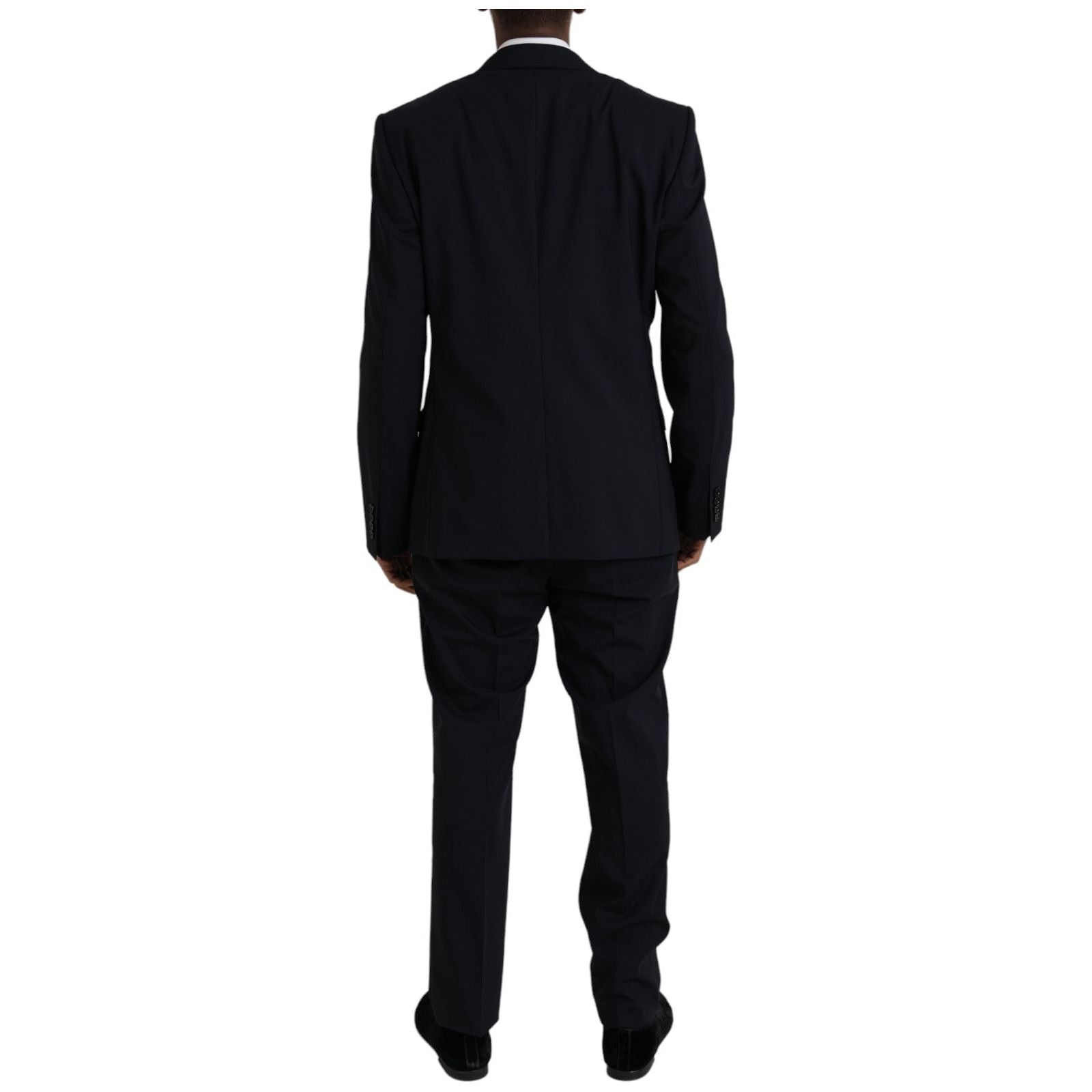 Blue MARTINI Wool Formal 2 Piece Suit