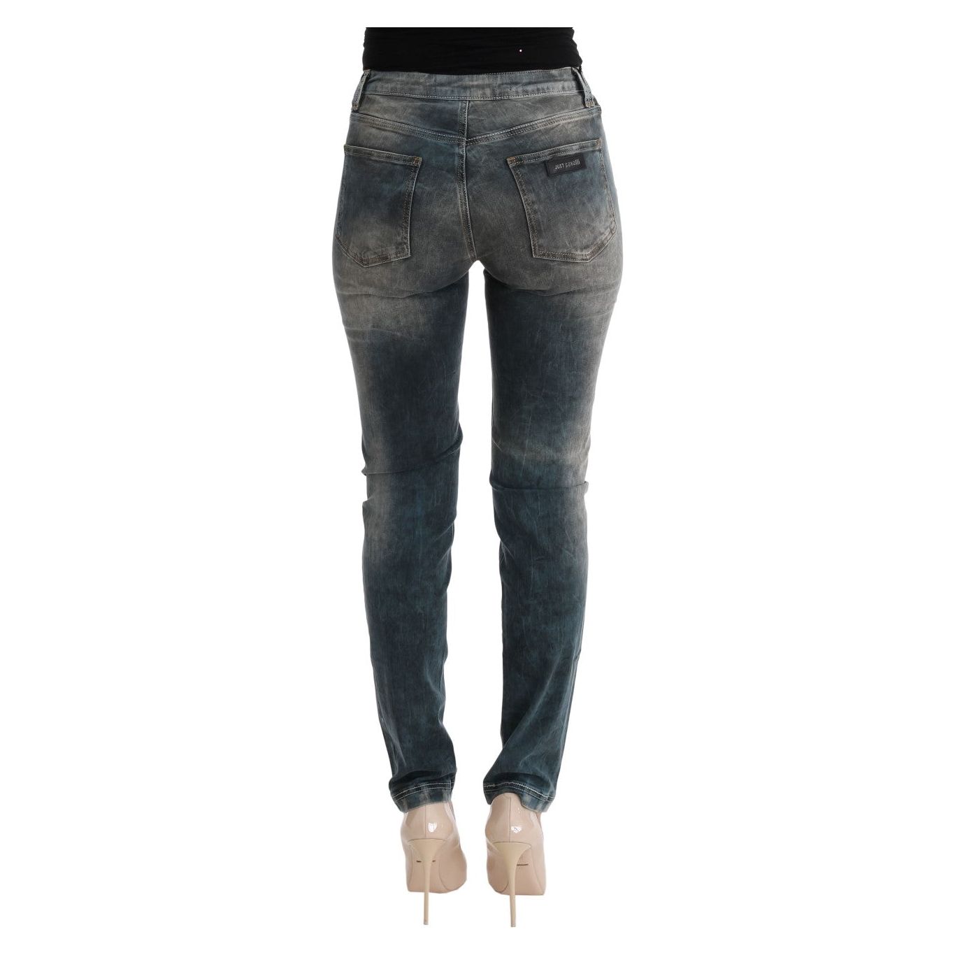 Chic Blue Wash Slim Fit Jeans