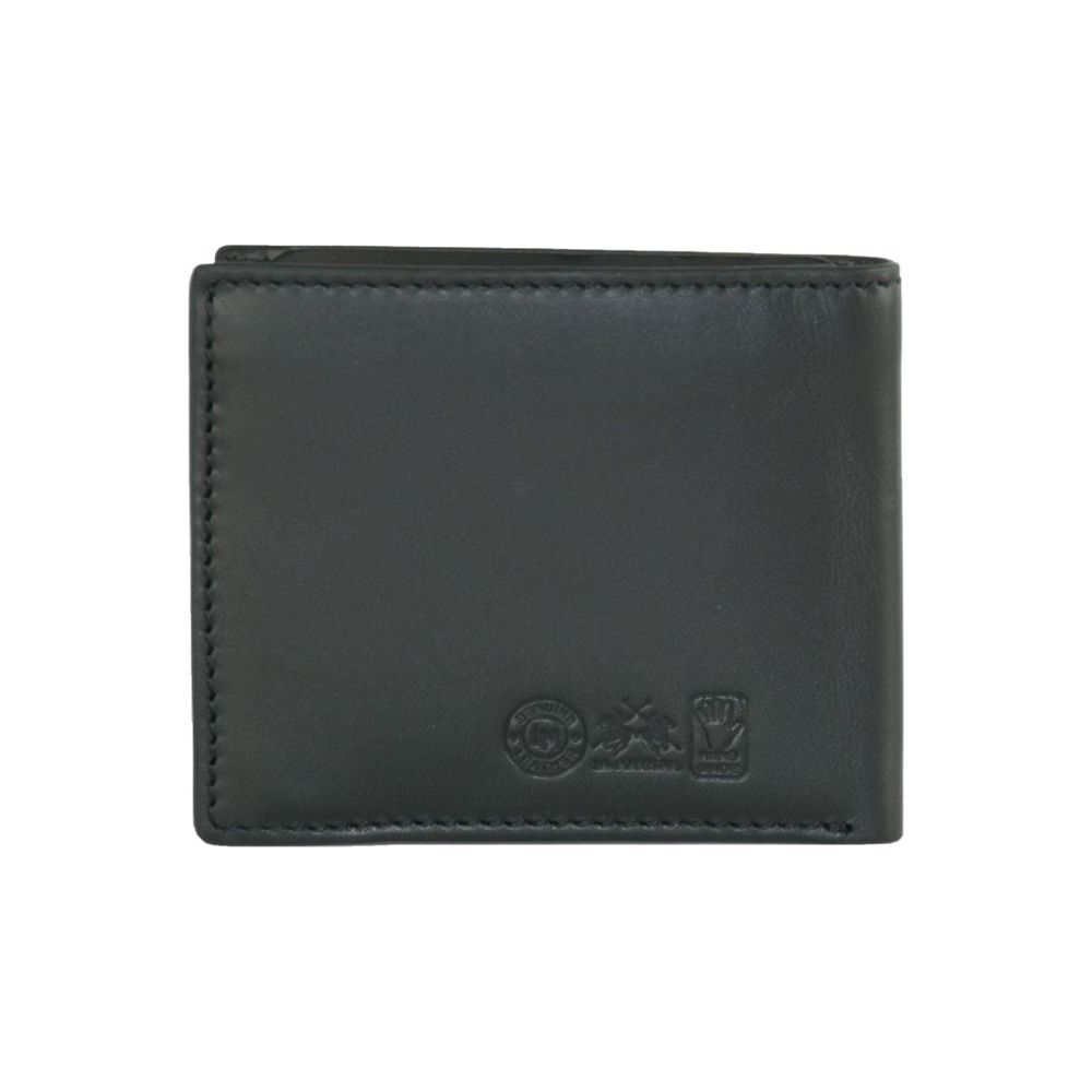 Elegant Black Leather Wallet