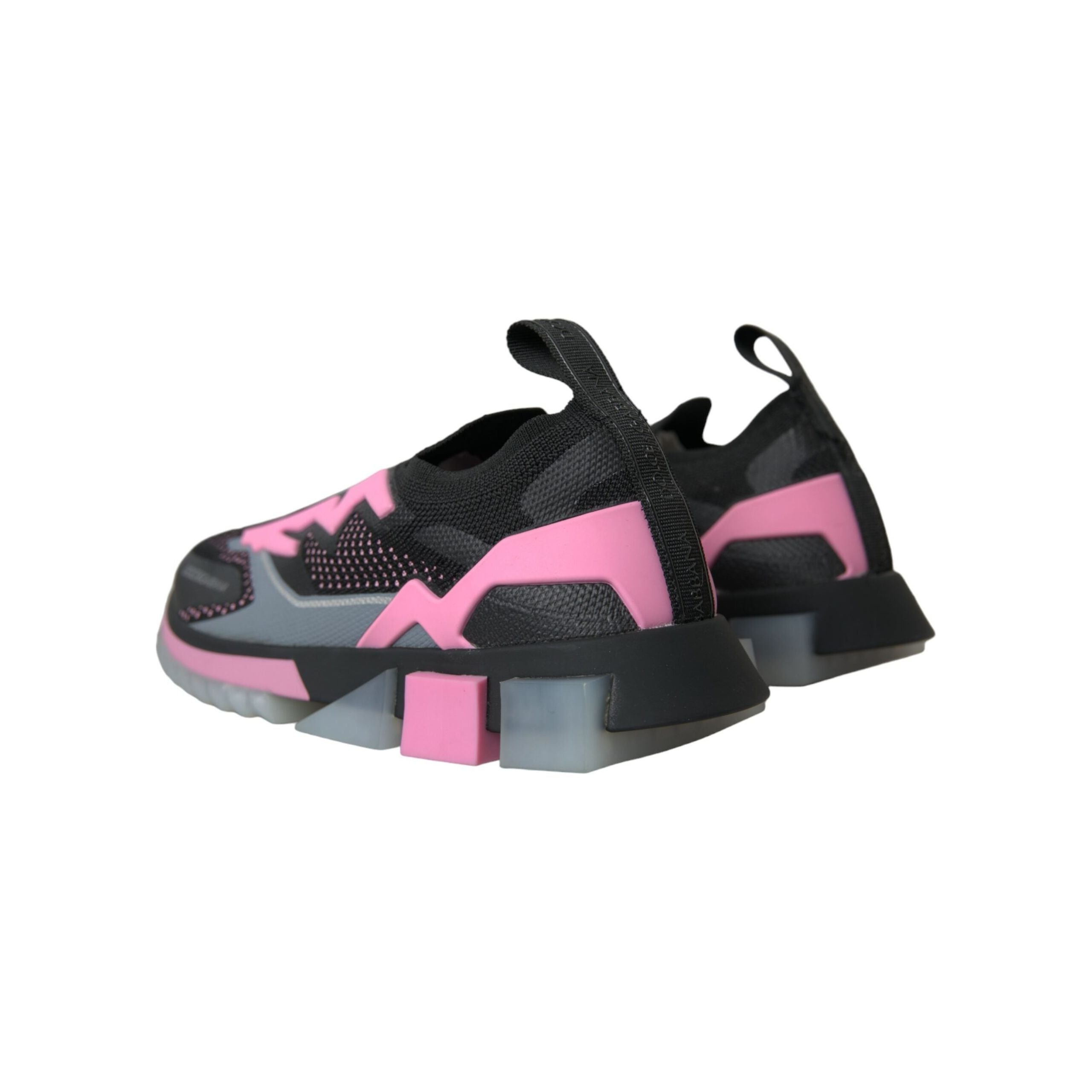 Black Pink Slip On Sorrento Sneakers Shoes