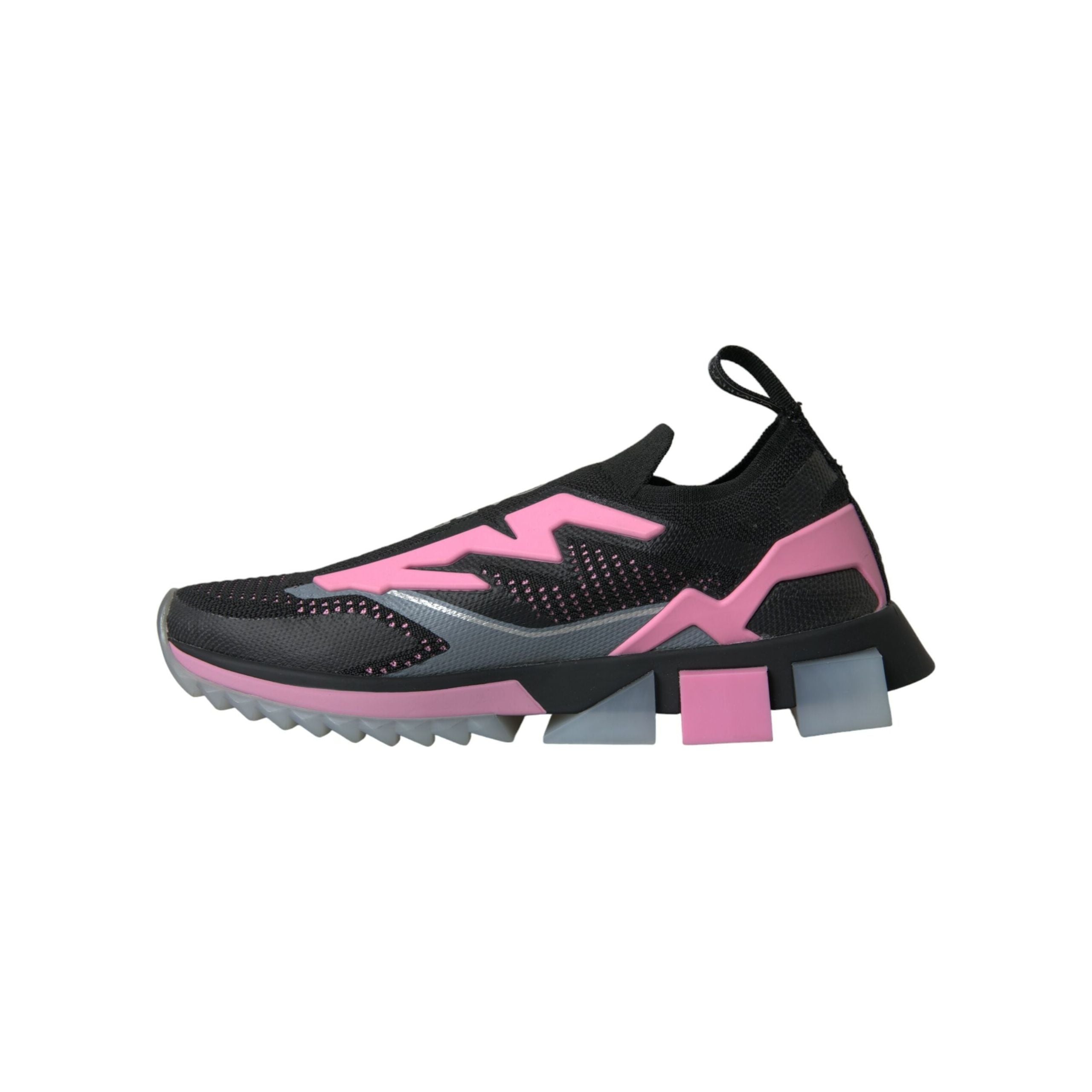 Black Pink Slip On Sorrento Sneakers Shoes