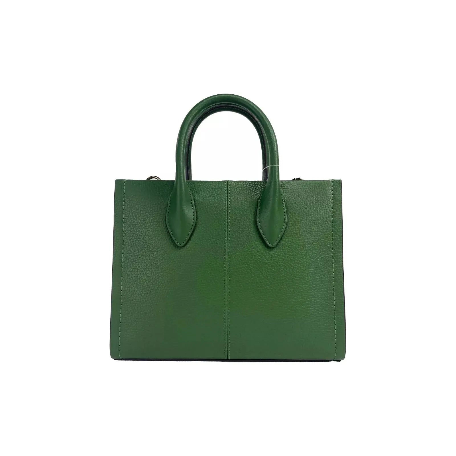 Mirella Small Leather Top Zip Shopper Tote Bag