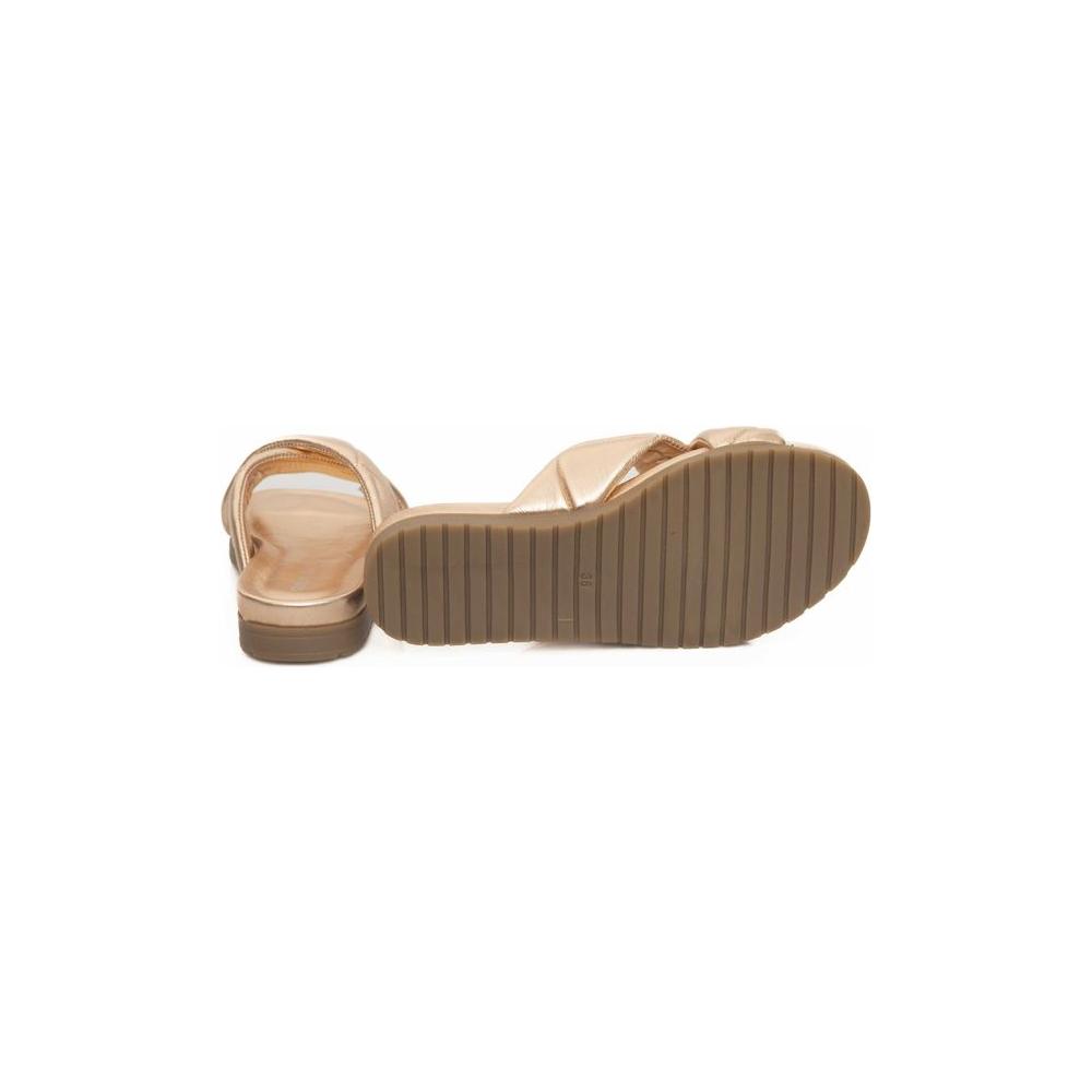 Beige Sheepskin Women Sandal