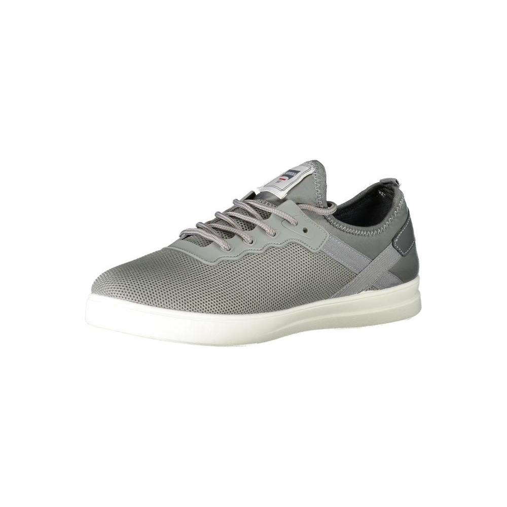 Gray Polyester Sneaker