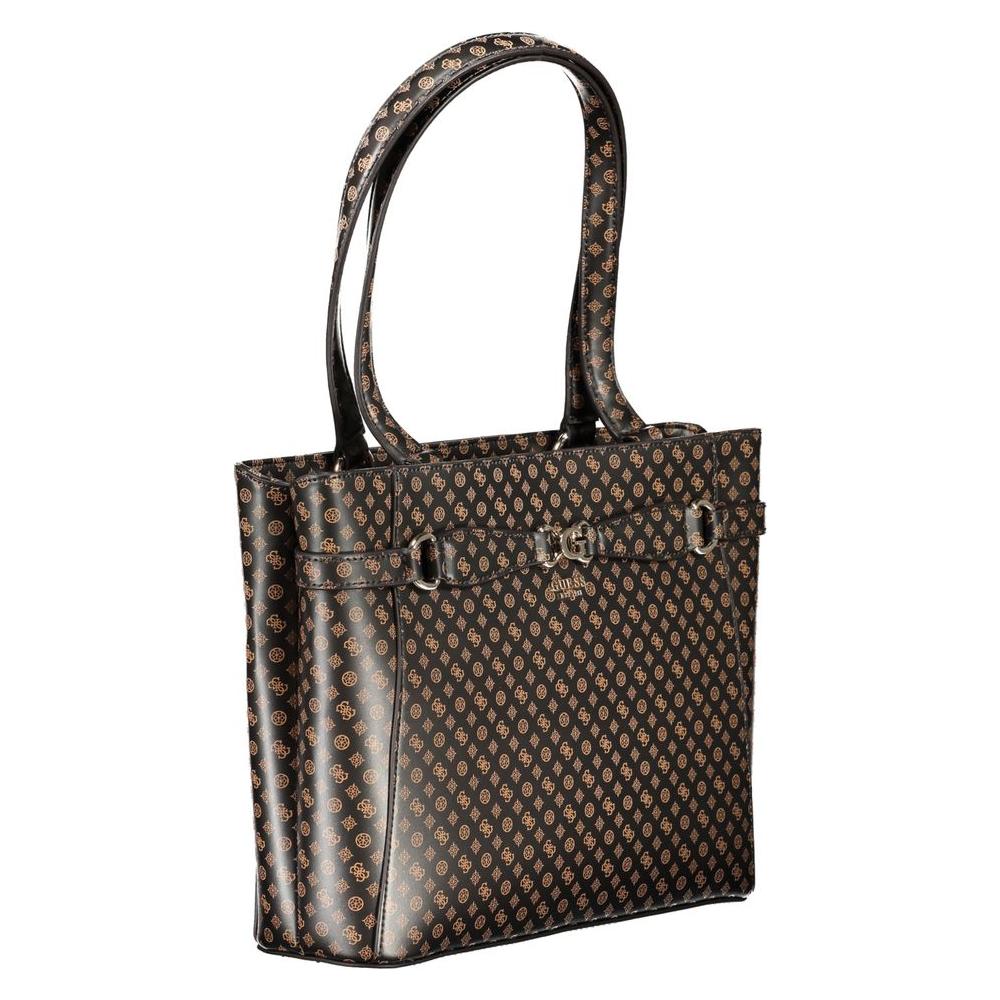 Brown Polyethylene Handbag