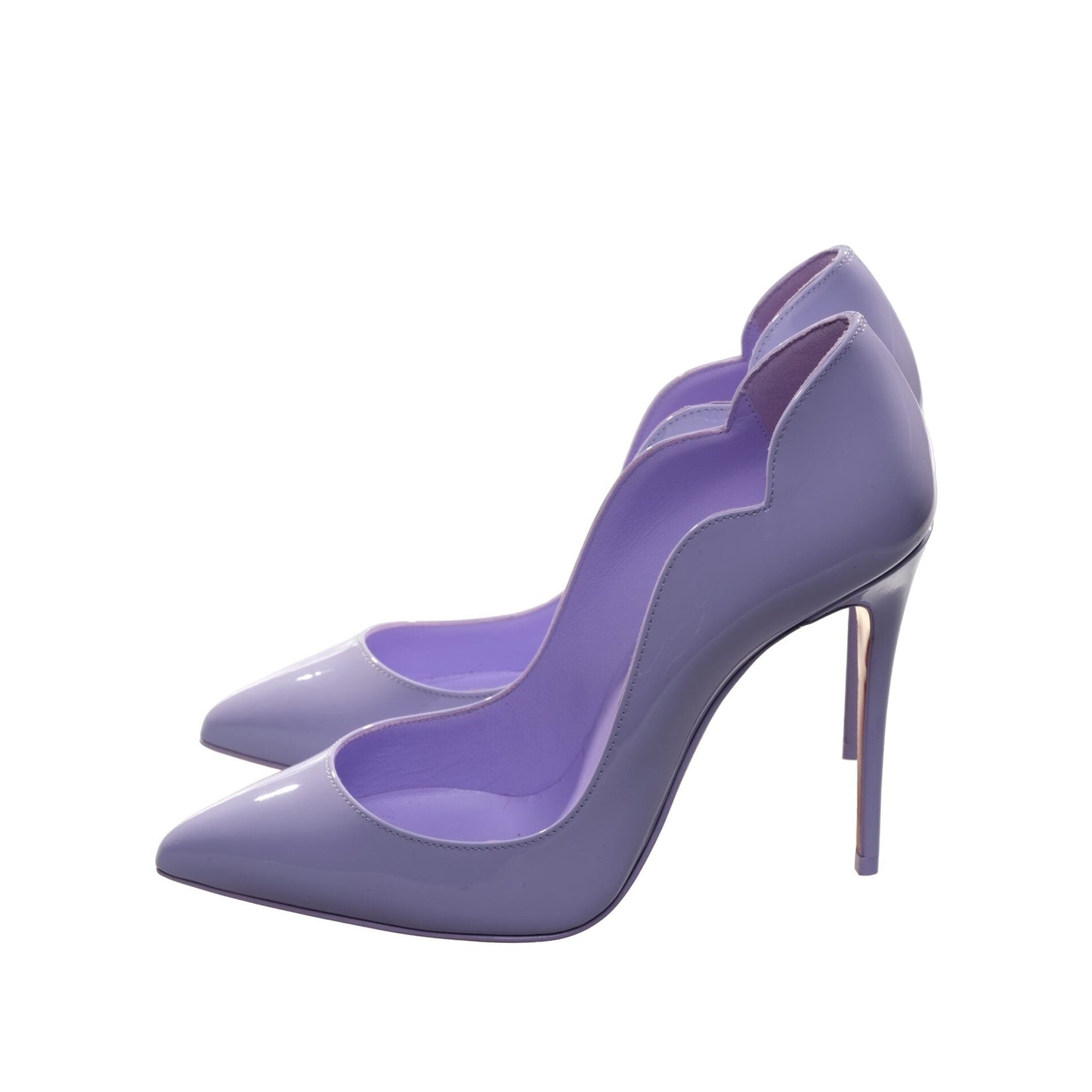 Hot Chick 100 Lilac Patent Leather High Heel Pump