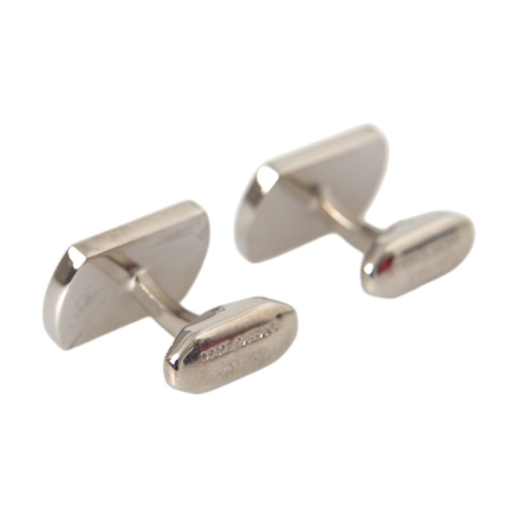 Silver Gold Plated Metal Brass Pin Cufflinks