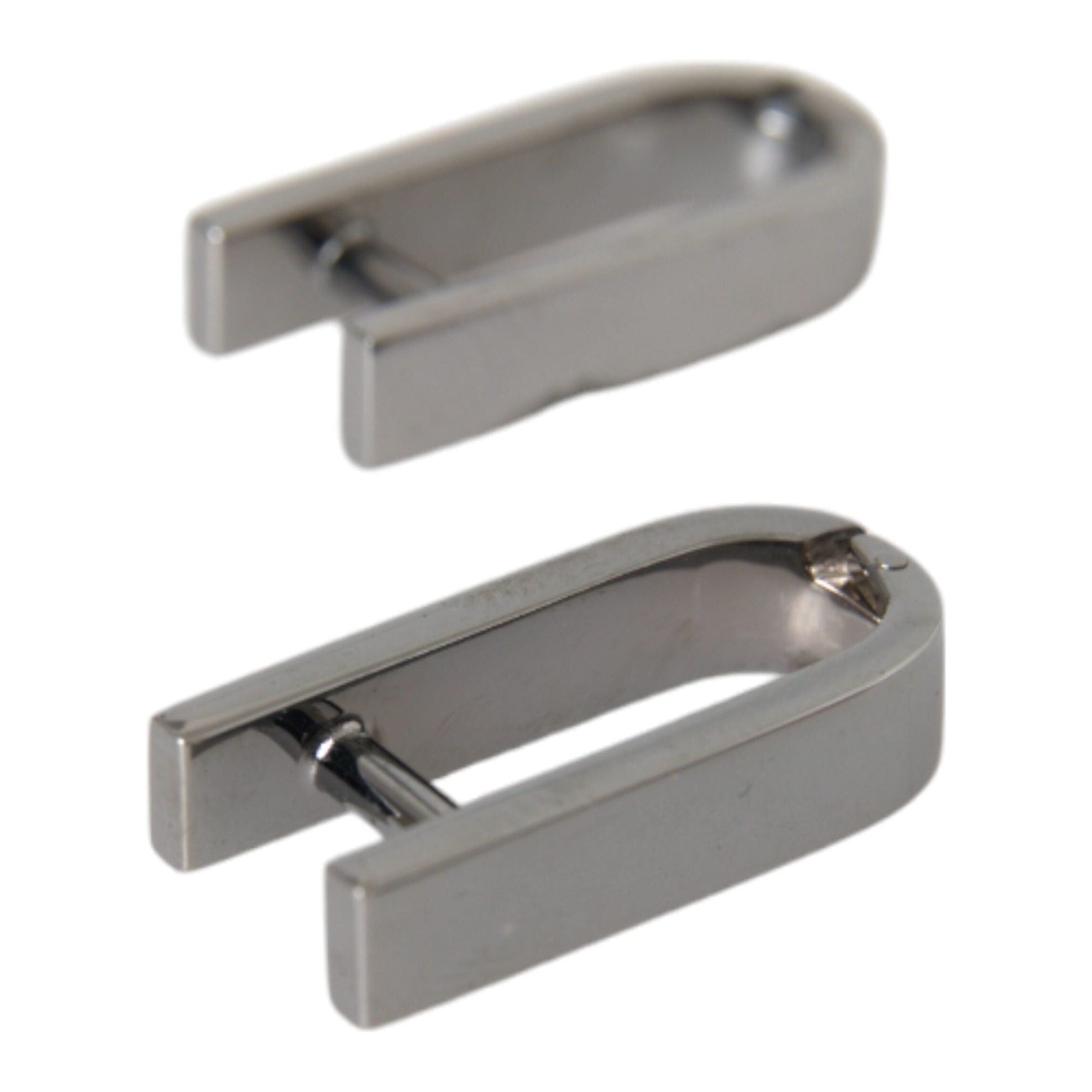 Silver Plated Metal Brass Pin Men Cufflinks