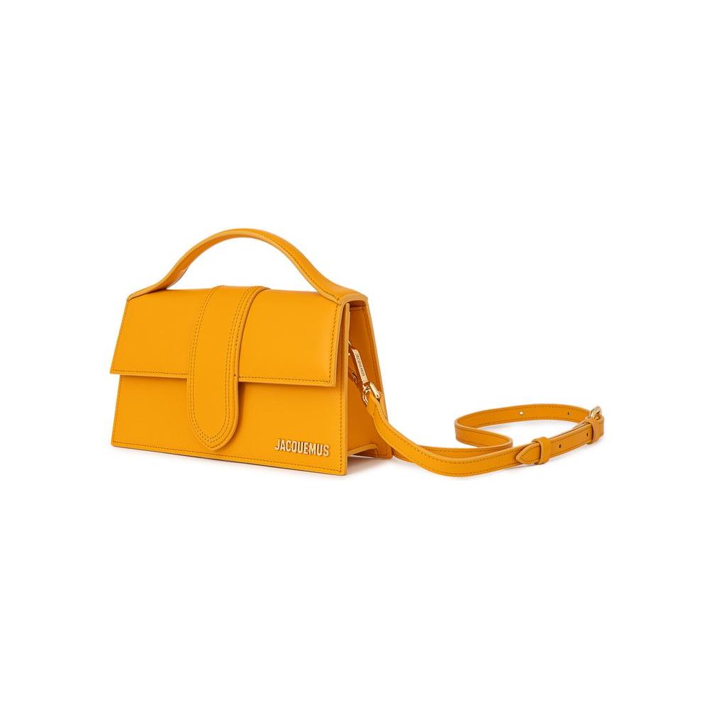 Orange Leather Handbag