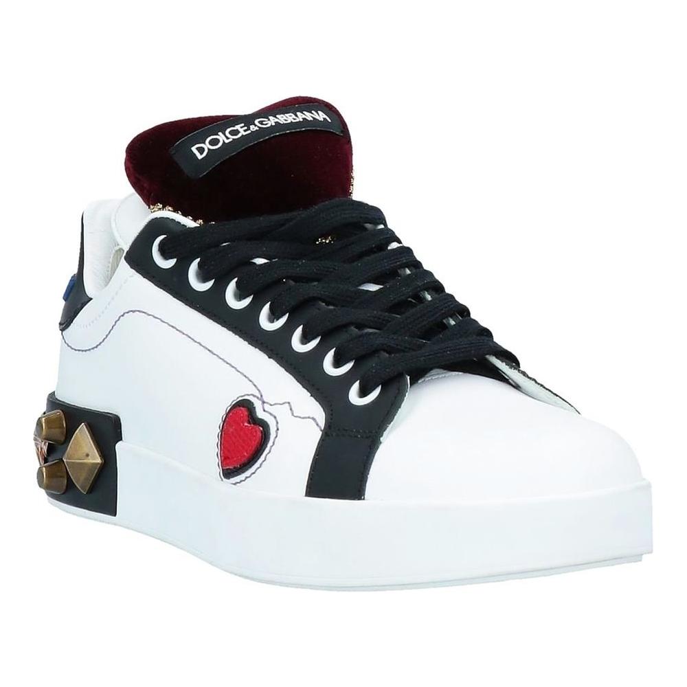 White Leather Di Calfskin Sneaker