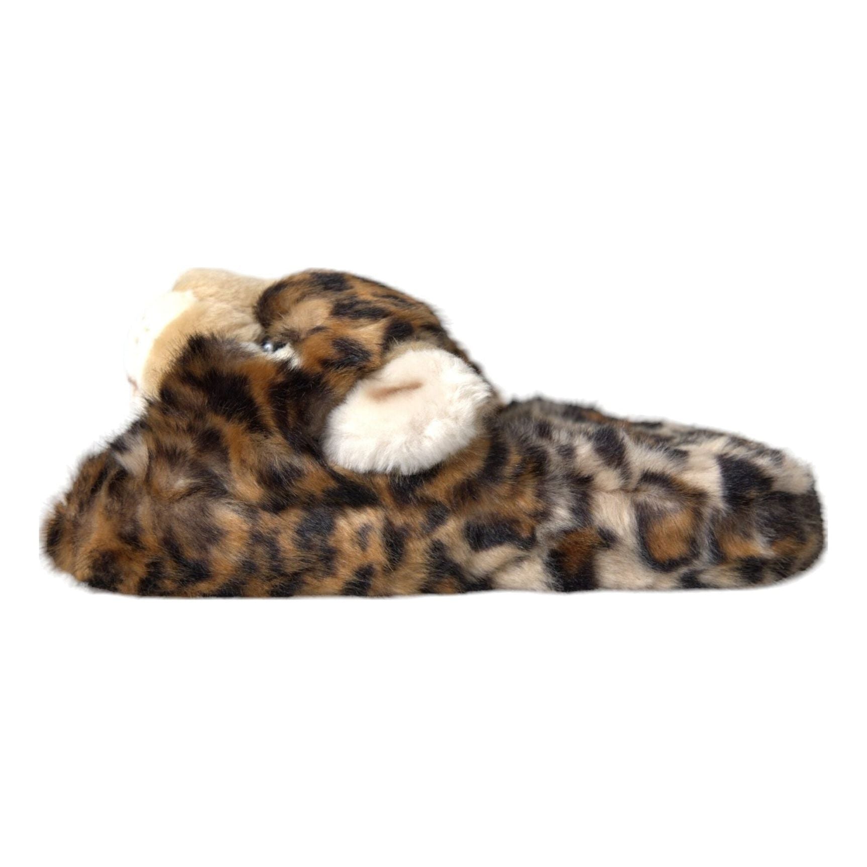 Brown Tiger Slippers Flats Sandals Shoes