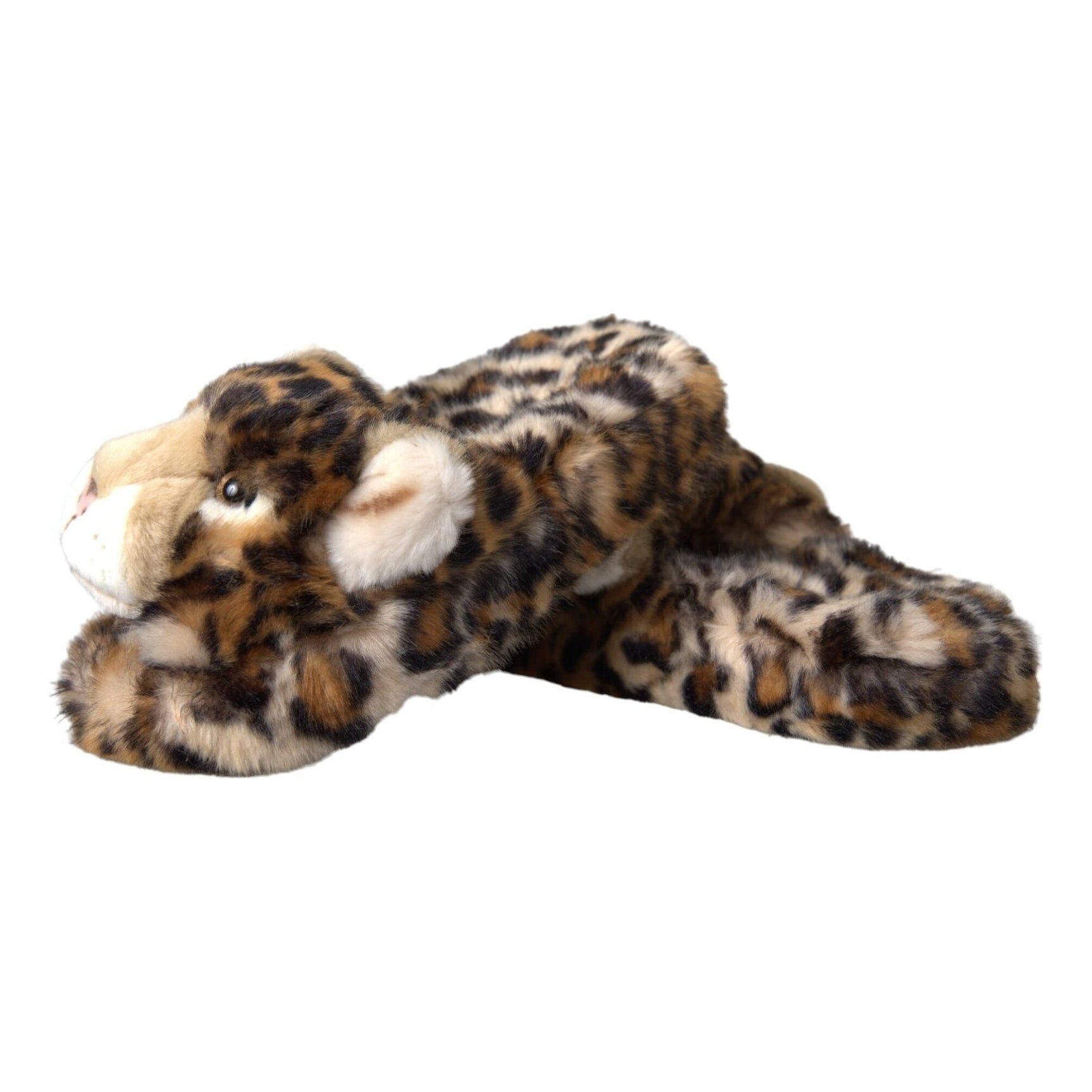 Brown Tiger Slippers Flats Sandals Shoes