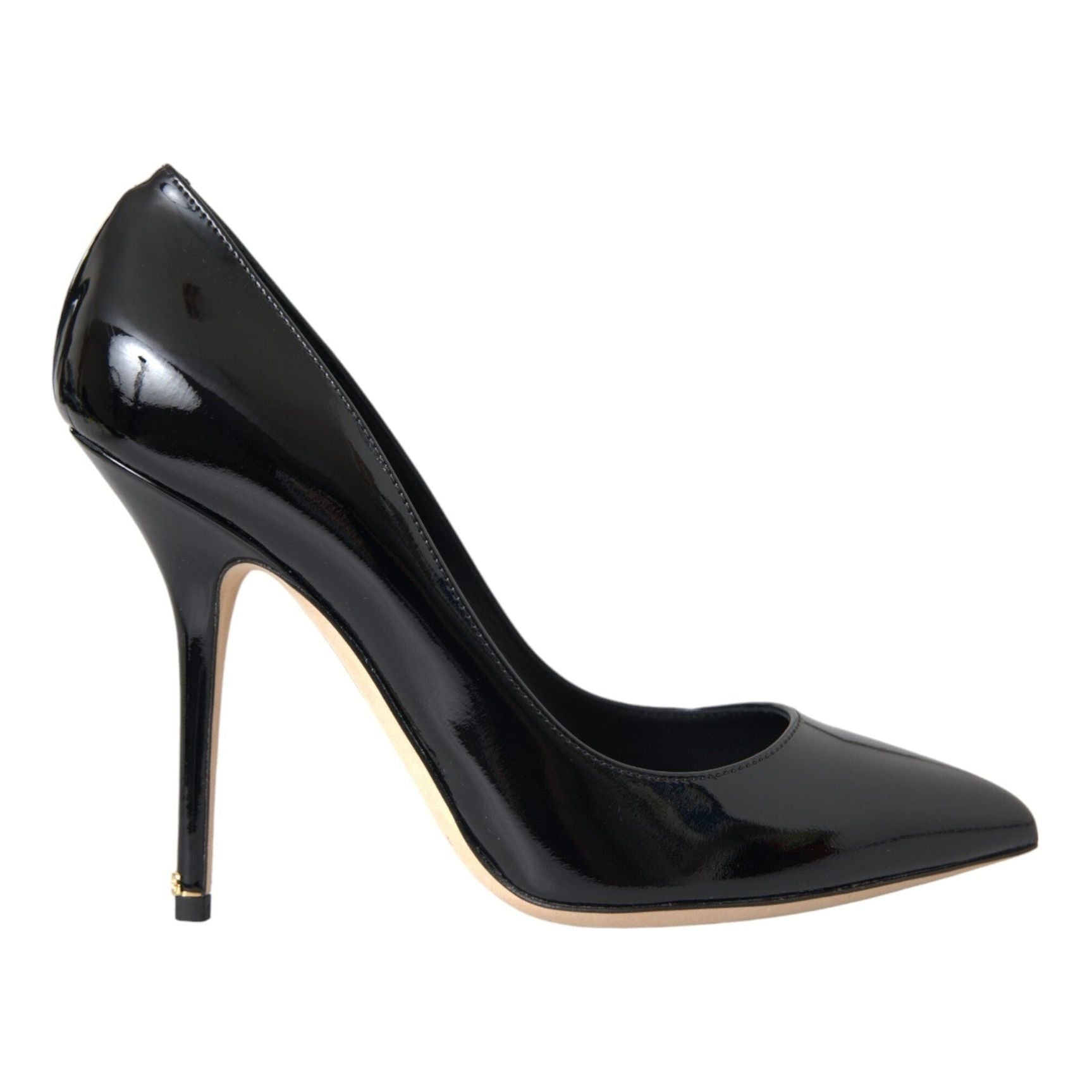 Black Patent Leather Bellucci Pumps Heels Shoes