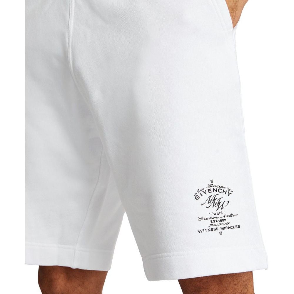 White Cotton Short