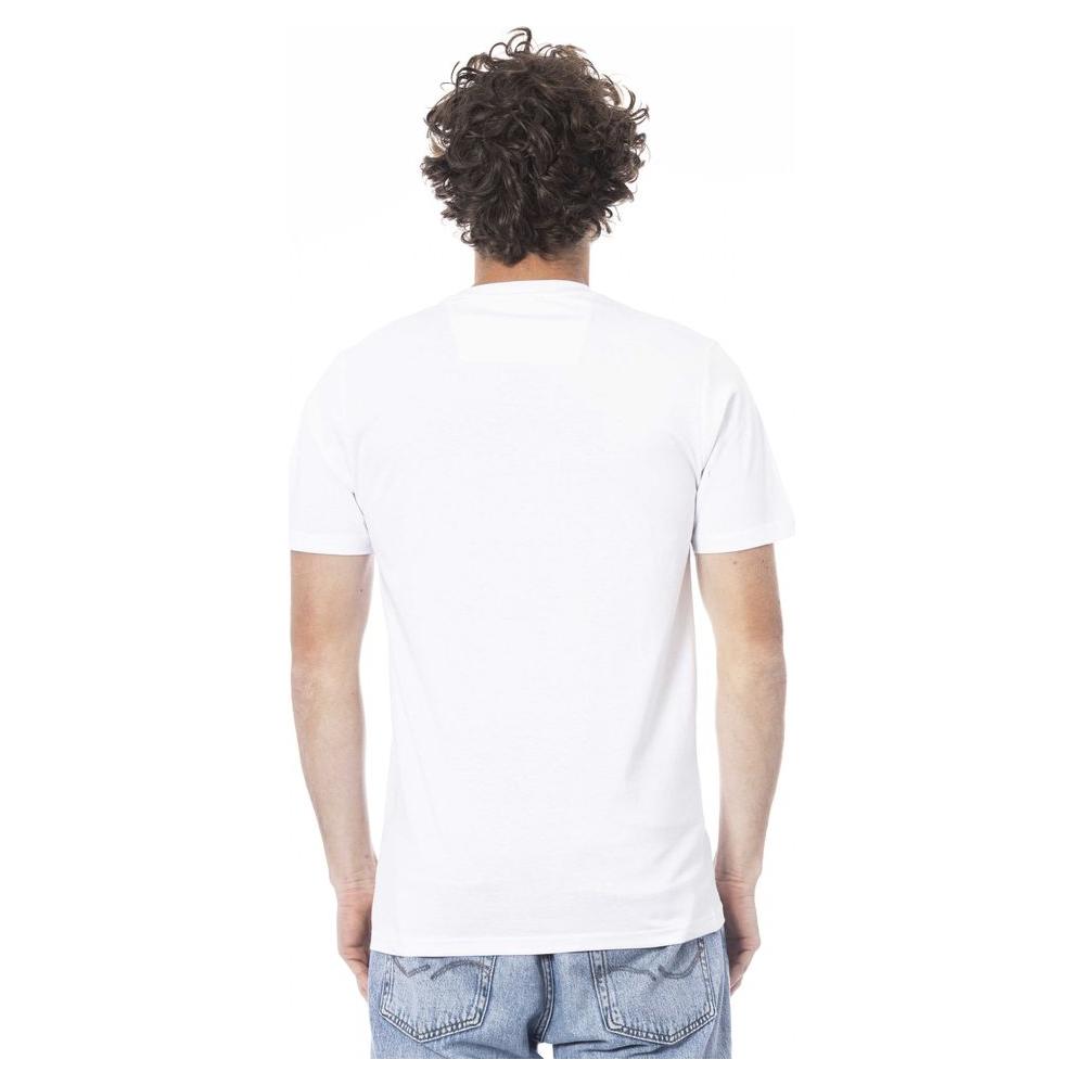 Beige Cotton Men T-Shirt