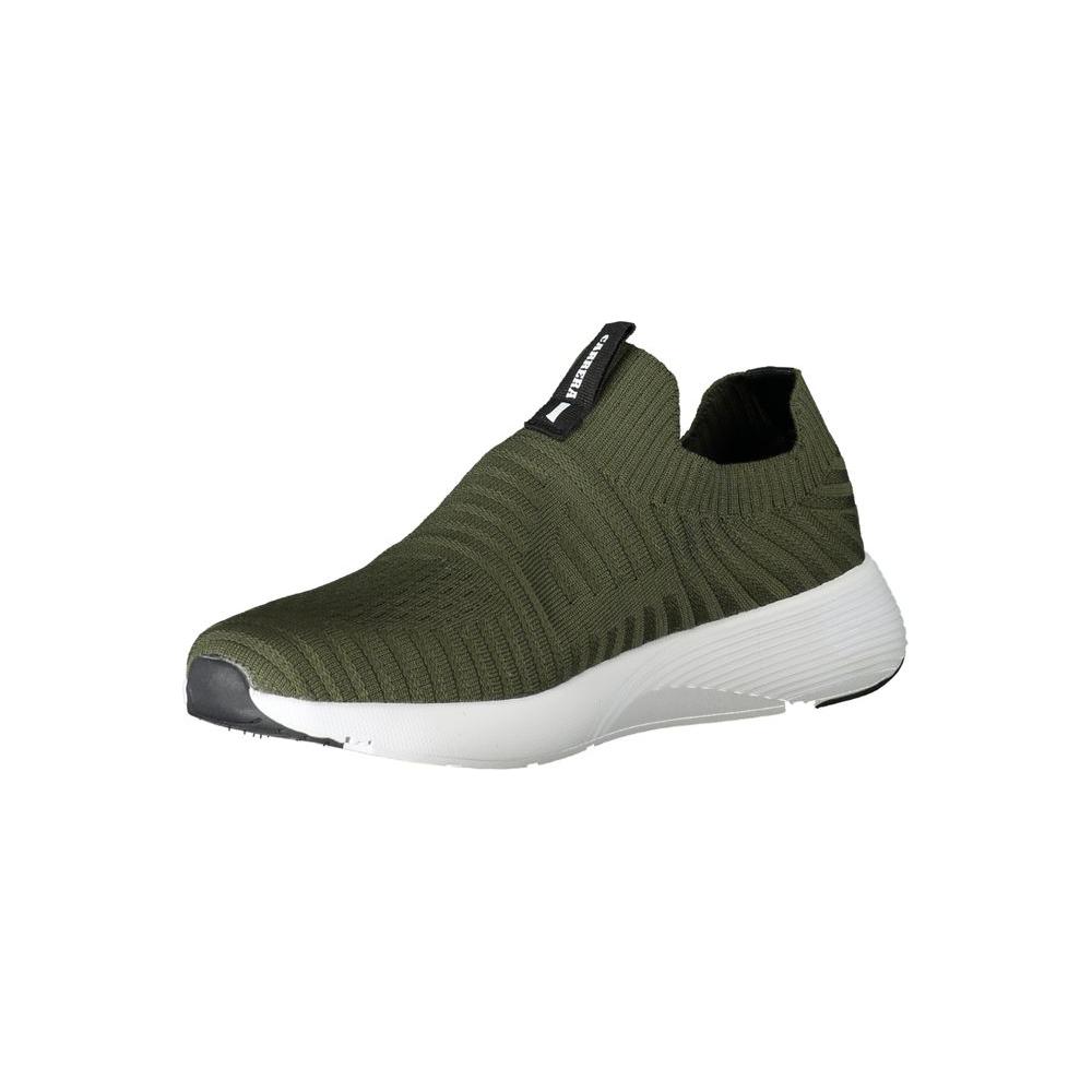 Green Polyester Sneaker