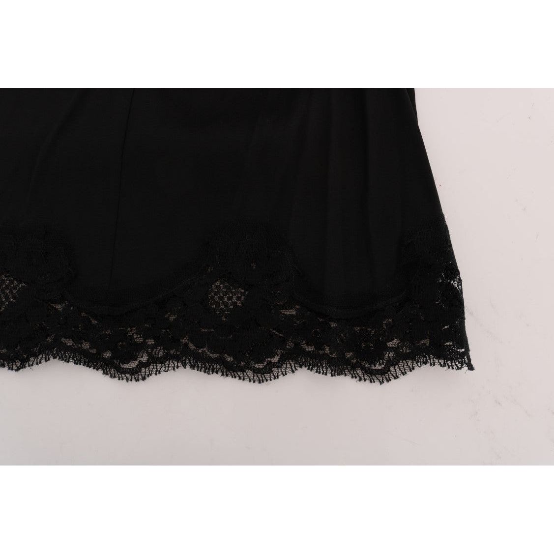 Elegant Floral Lace A-Line Mini Skirt