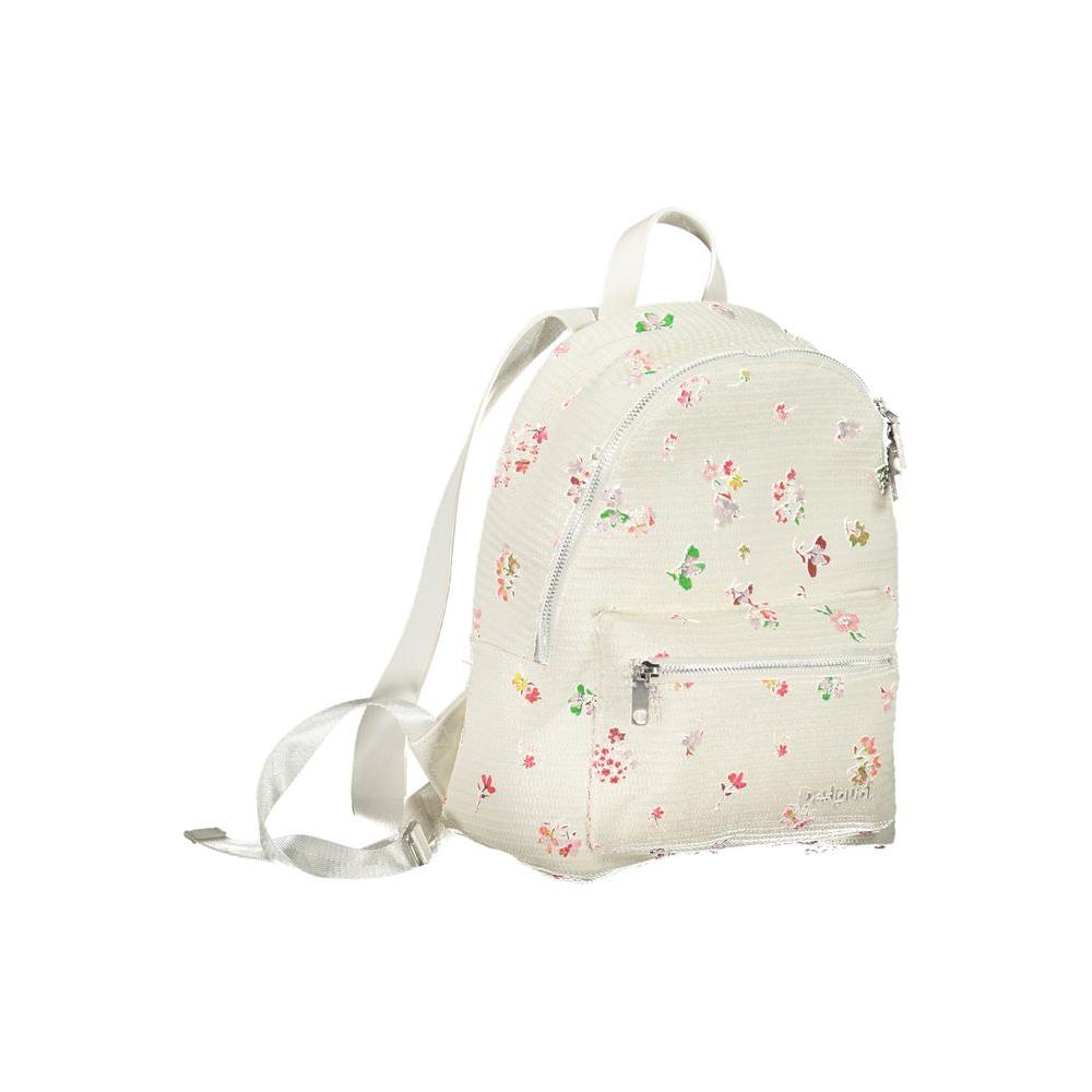 White Polyethylene Backpack