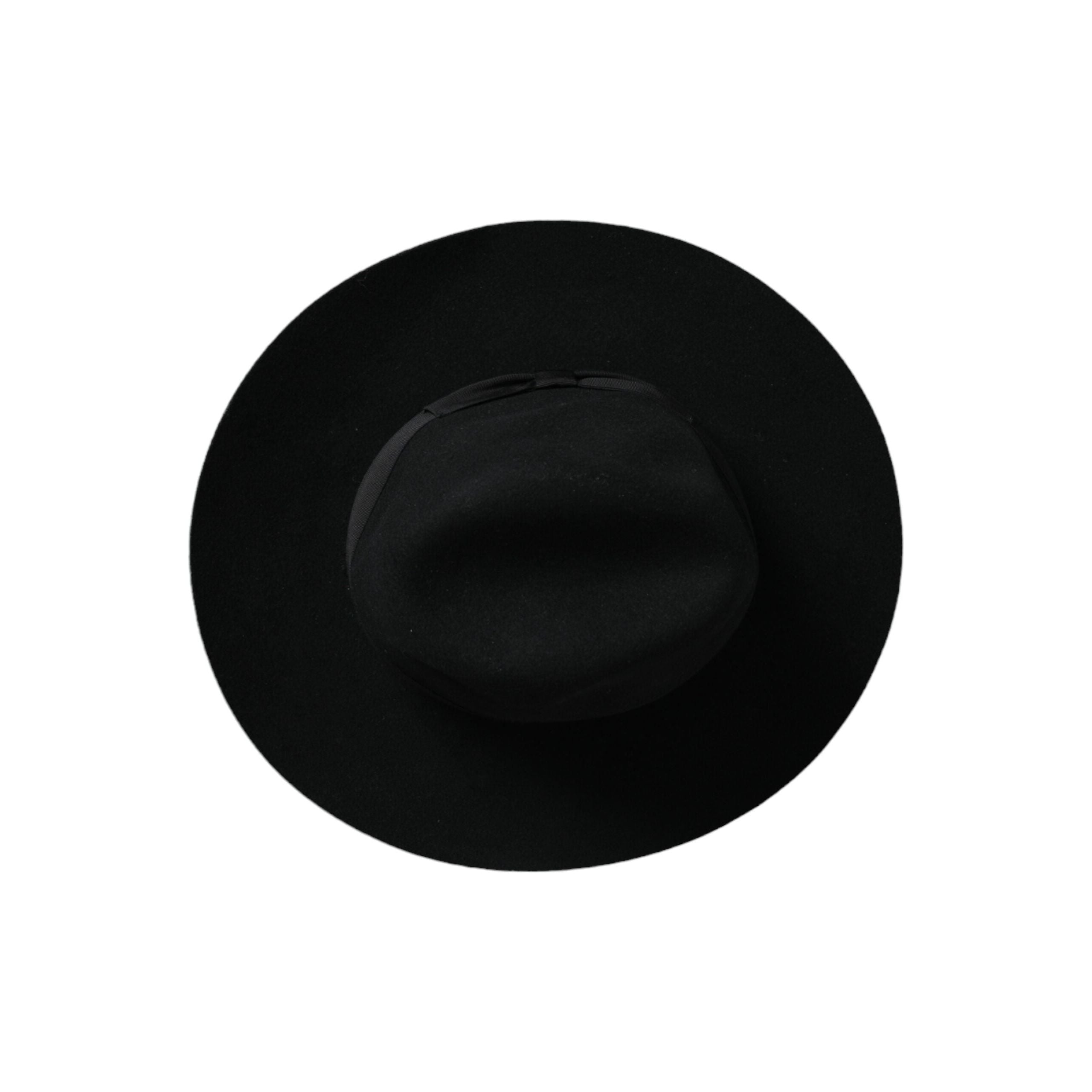 Black Rabbit Fedora Trilby Women Hat