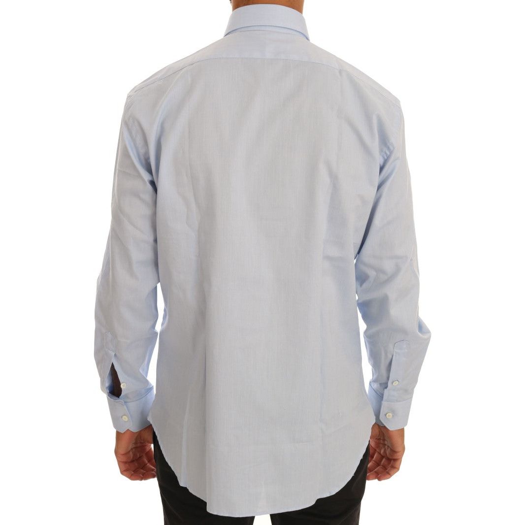 Light Blue Cotton Dress Shirt