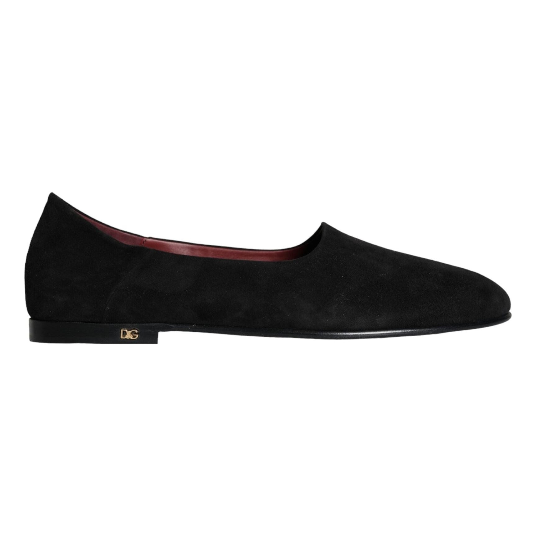 Black Suede Loafers Formal Slip On Shoes