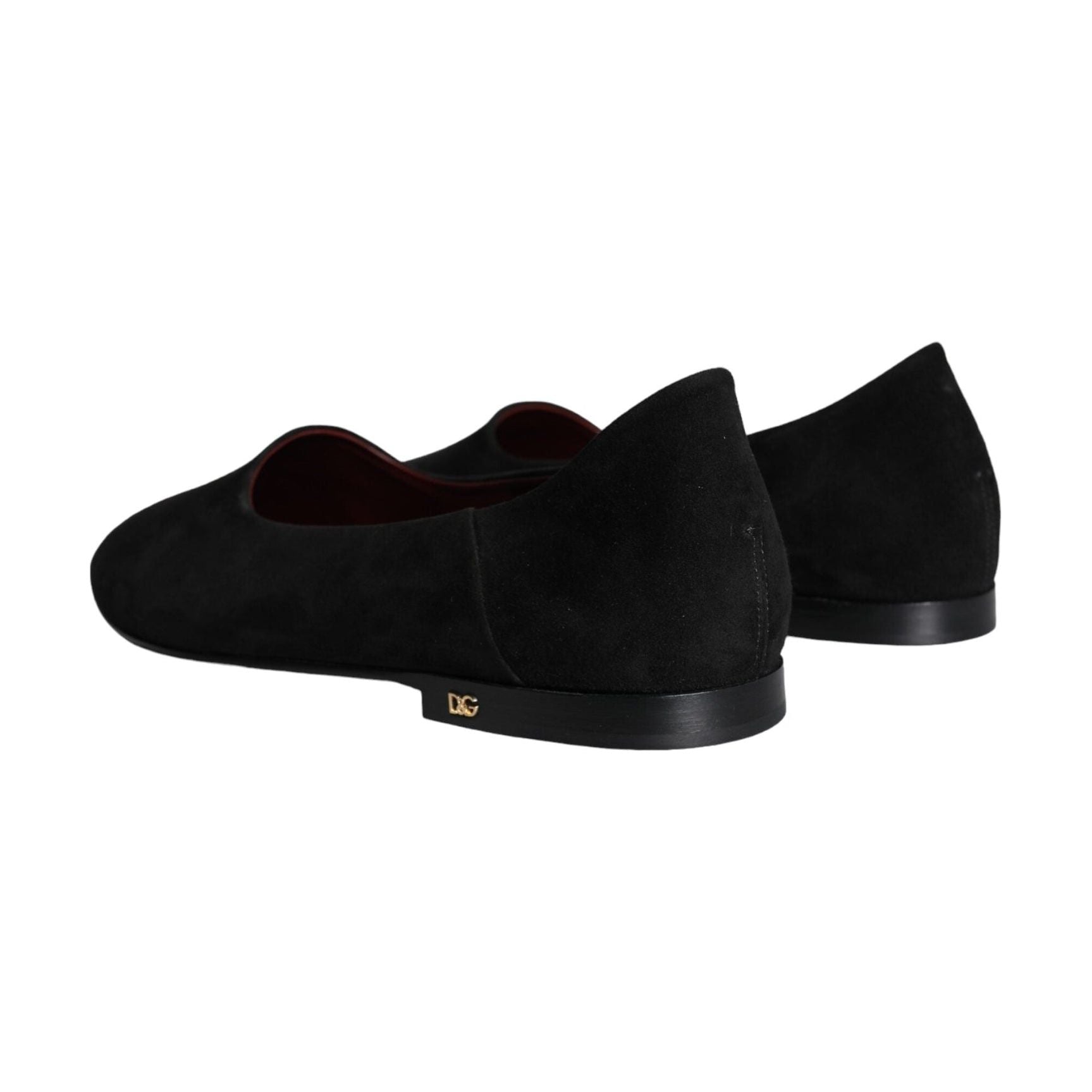 Black Suede Loafers Formal Slip On Shoes