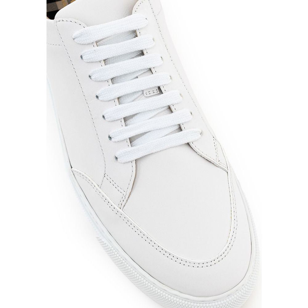 White Leather Sneaker