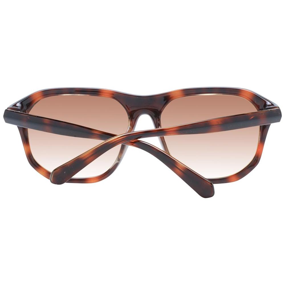 Brown Unisex Sunglasses