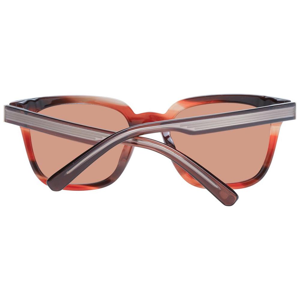 Brown Unisex Sunglasses