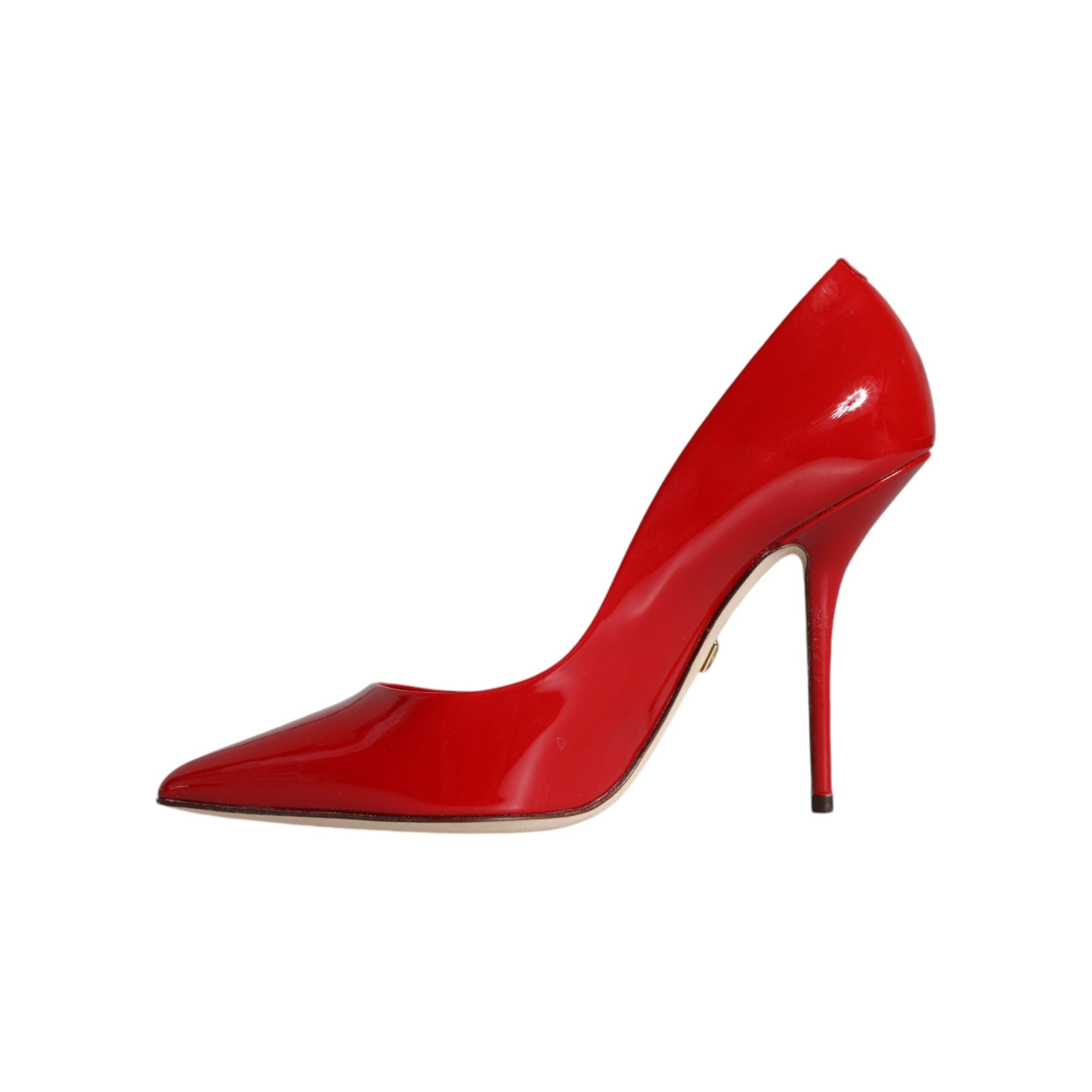 Red Patent Leather High Heels Pumps Shoes