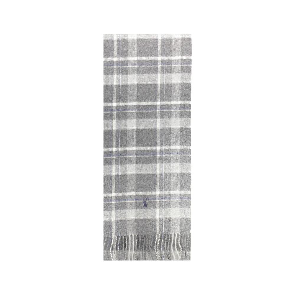 Gray Wool Scarf