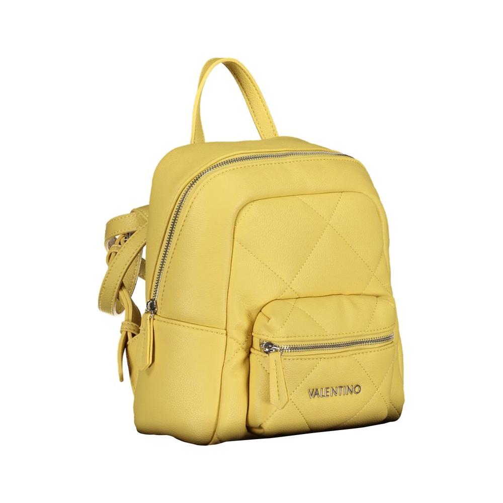 Yellow Polyethylene Backpack