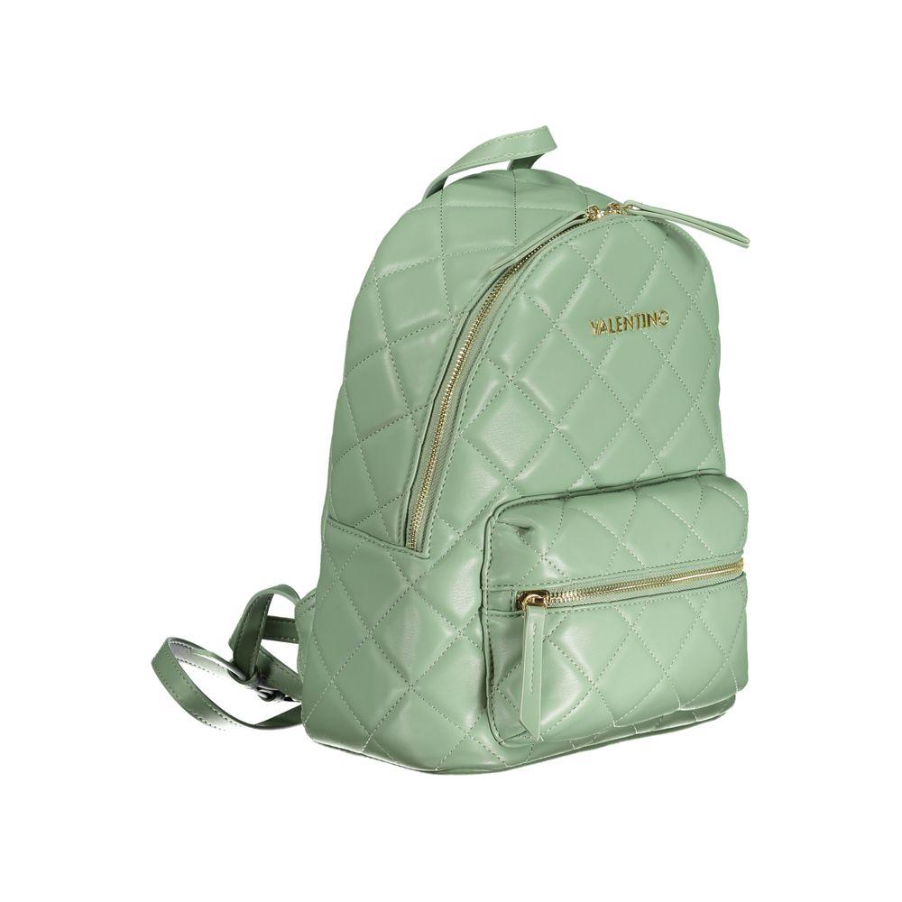 Green Polyethylene Backpack