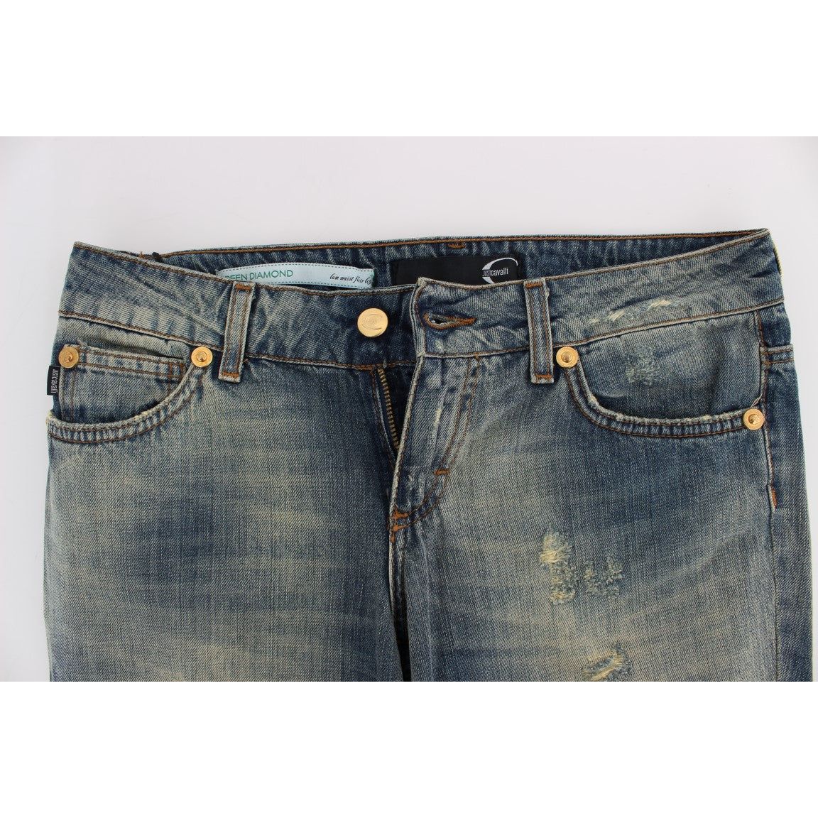 Sleek Flair Leg Low Waist Denim