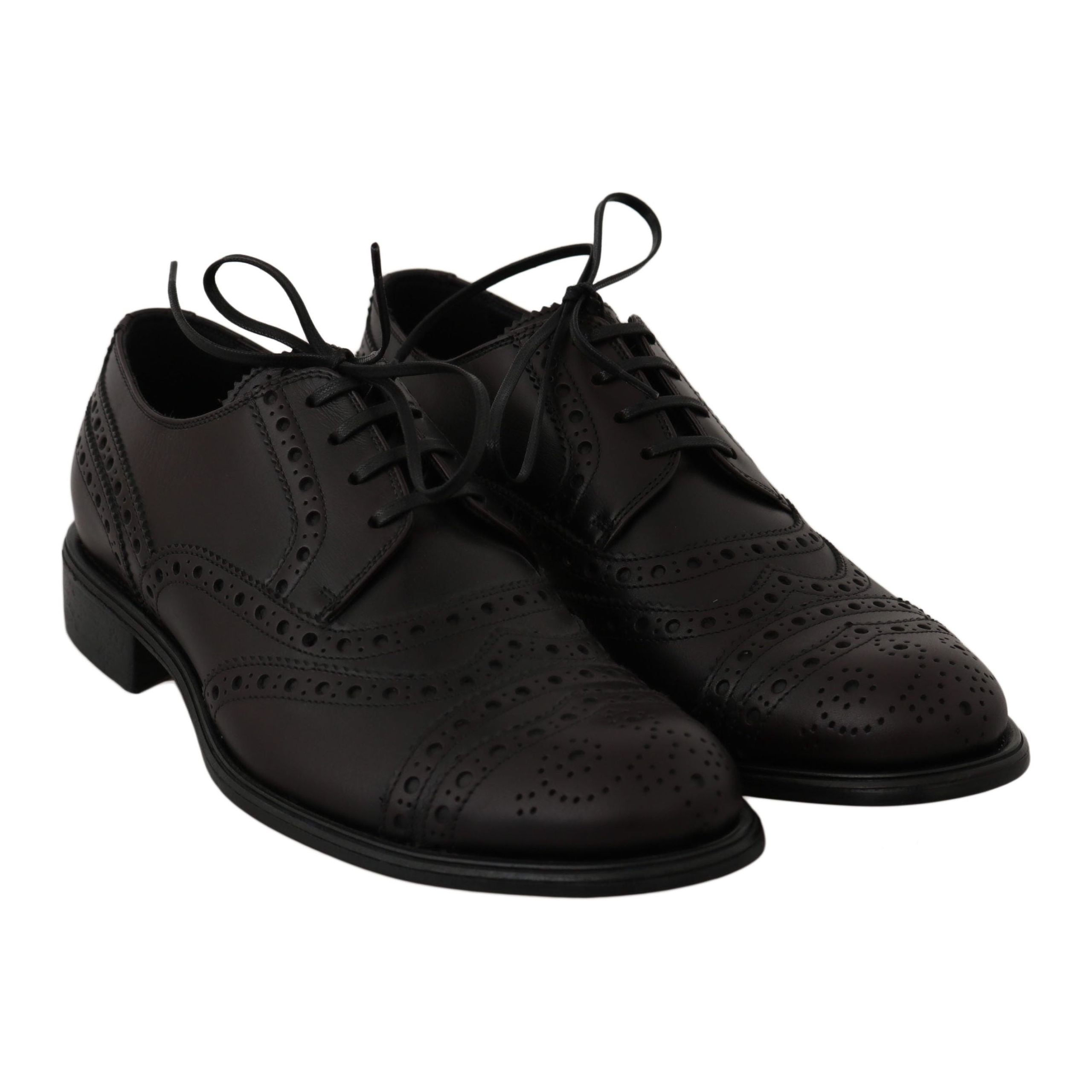 Elegant Bordeaux Wingtip Derby Dress Shoes