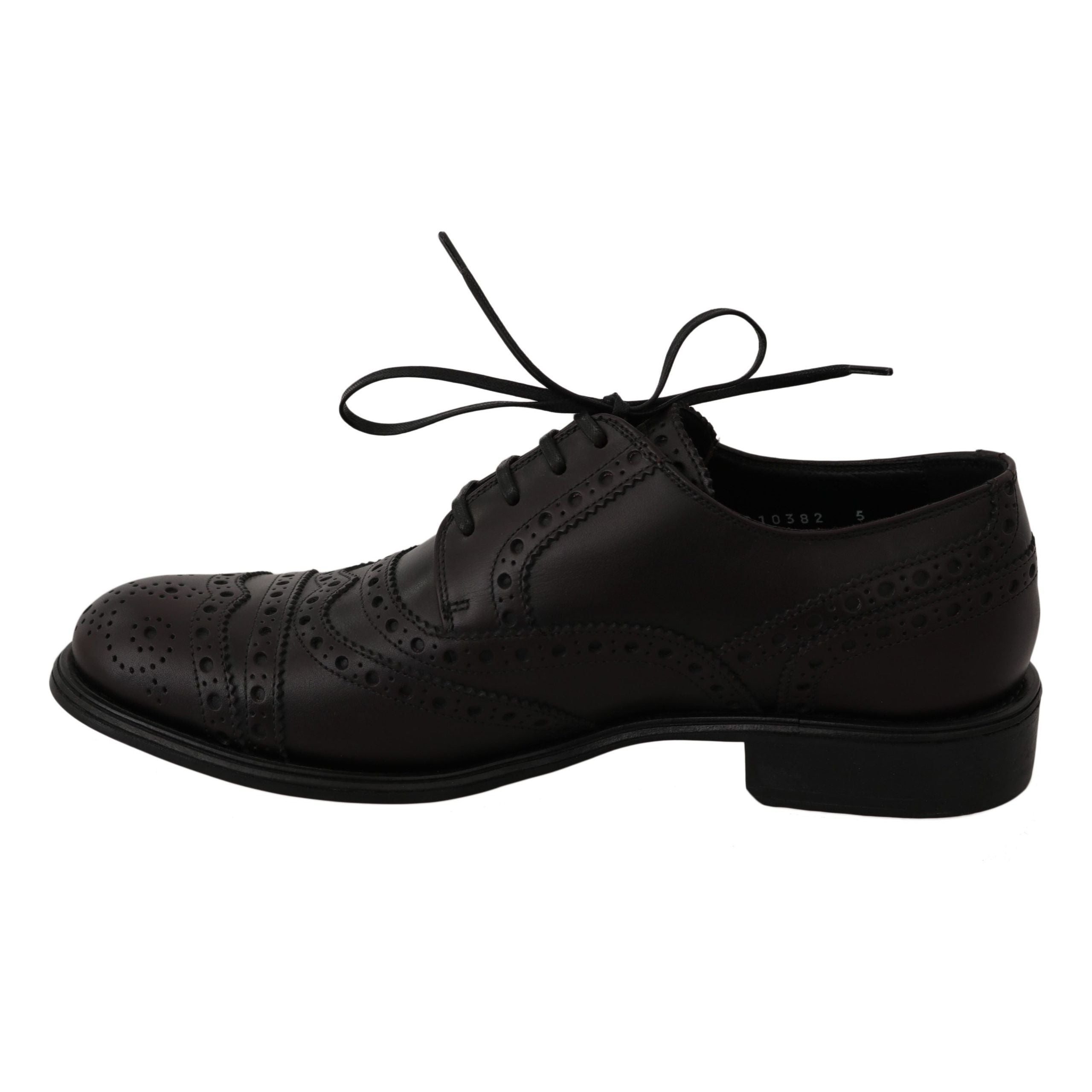 Elegant Bordeaux Wingtip Derby Dress Shoes