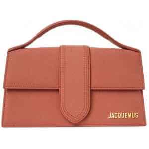 JACQUEMUS Brown Leather Handbag