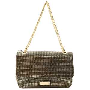 Pompei Donatella Black Leather Women Crossbody Bag