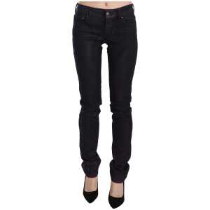 Just Cavalli Chic Black Low Waist Skinny Denim