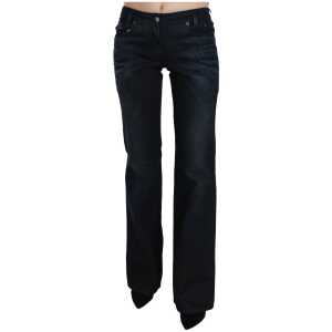 Just Cavalli Chic Mid Waist Straight Denim Pants