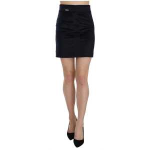 GF Ferre Chic High Waist A-Line Mini Skirt
