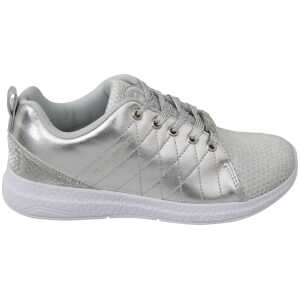 Philipp Plein Sleek Silver Sneakers for Trendsetters