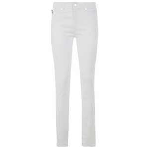 Love Moschino White Cotton Women's Jeans