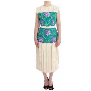 Caterina Gatta Chic Artisan Sleeveless Multicolor Dress