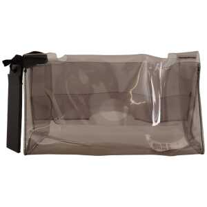 PINKO Chic Transparent Clutch for Evening Elegance