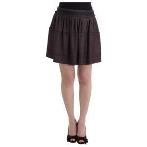 GF Ferre Chic Purple Mini Skirt for Elegant Evenings